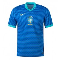 Camiseta Brasil Segunda Equipación Replica Copa America 2024 mangas cortas